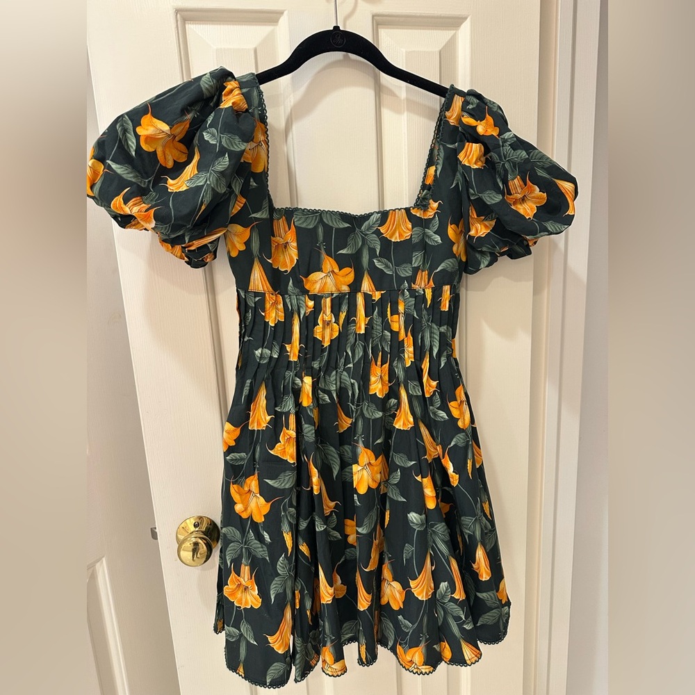 Agua by Agua Bendita Puff Sleeve Dress